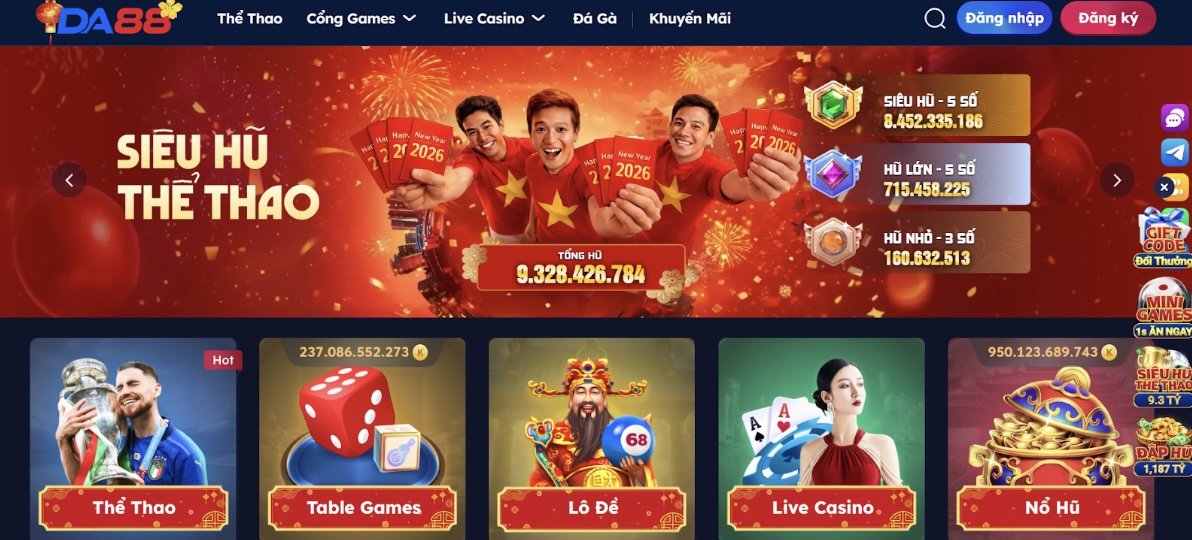 Những lưu ý quan trọng khi đăng ký đăng nhập DA88
